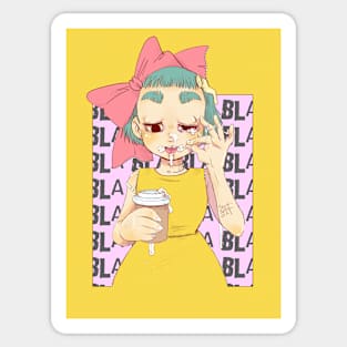 bla bla bla Sticker